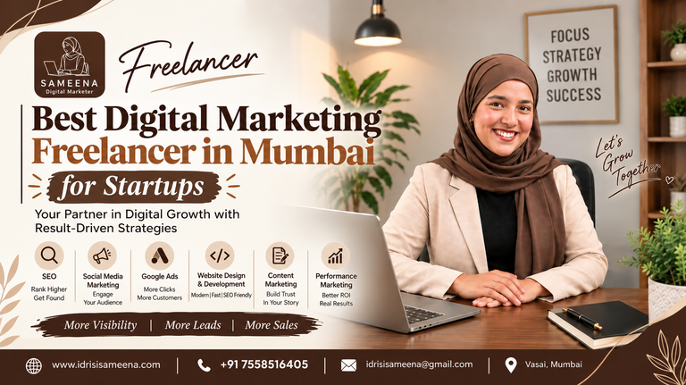 Best Digital Marketing Freelancer in Mumbai for Startups.